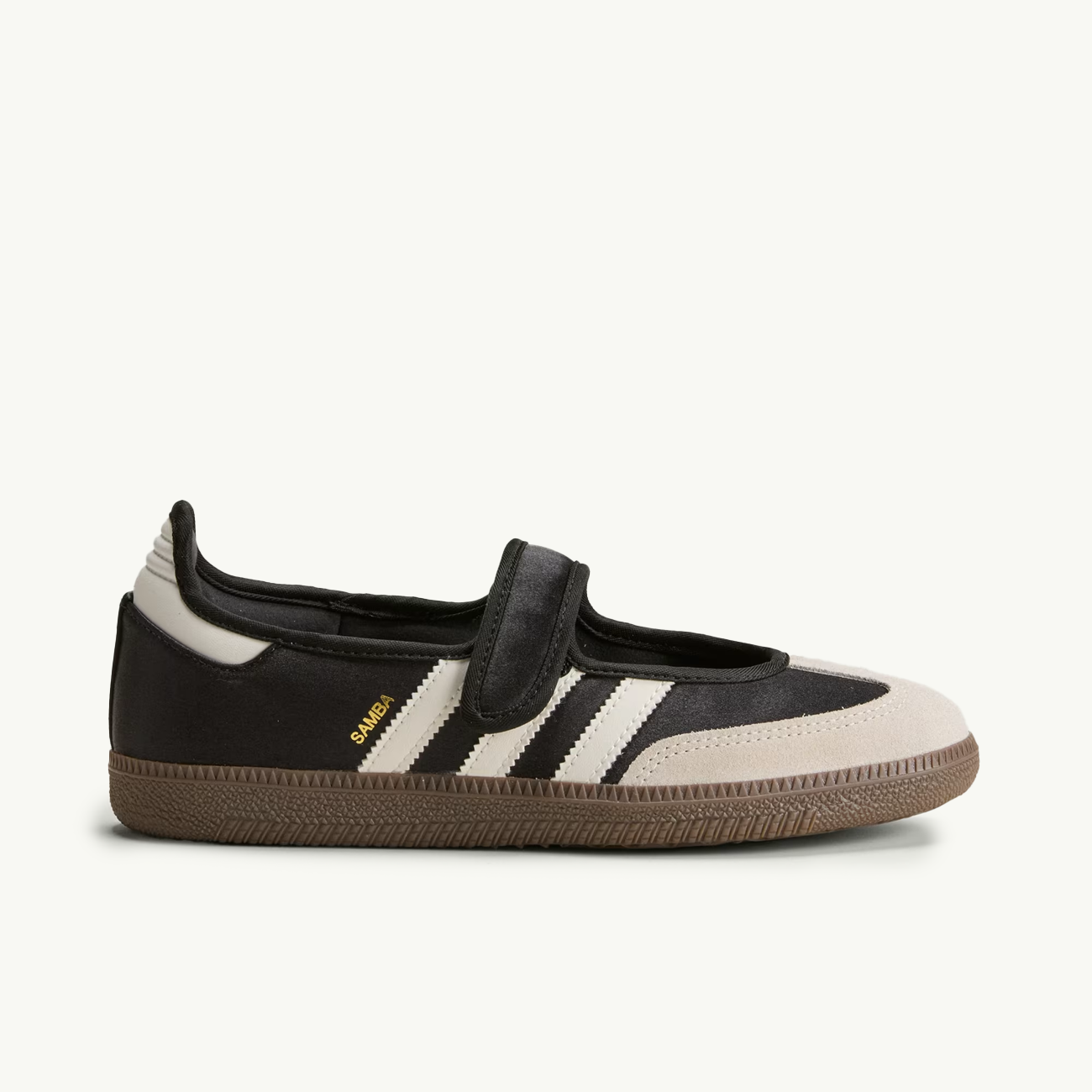 Women's Samba Jane - Core Black/Off-White/Gold Metallic