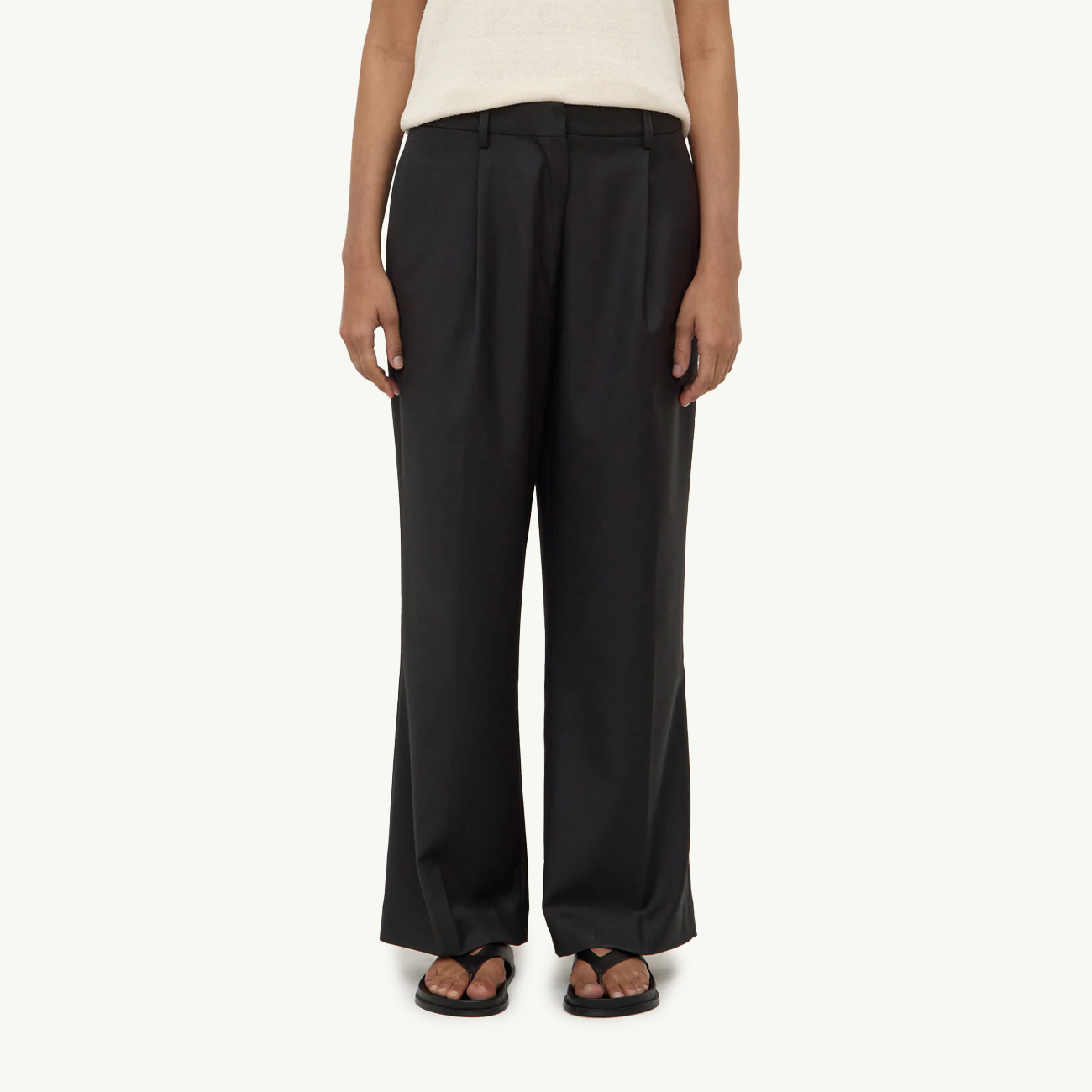Jaina Suit Pant - Black