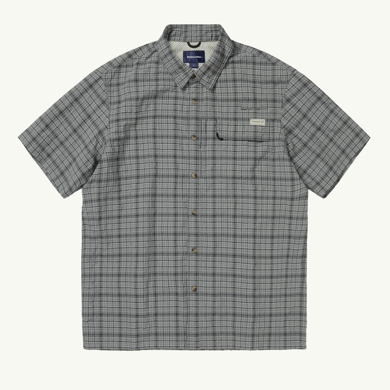 Plaid SS Fishing Shirt - Sage