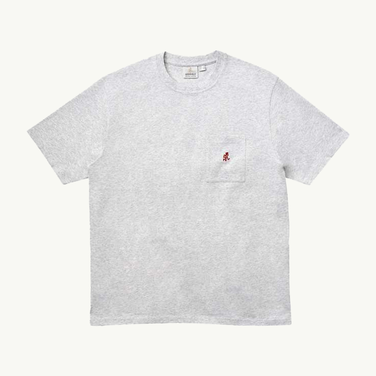 One Point Tee - Heather Ash