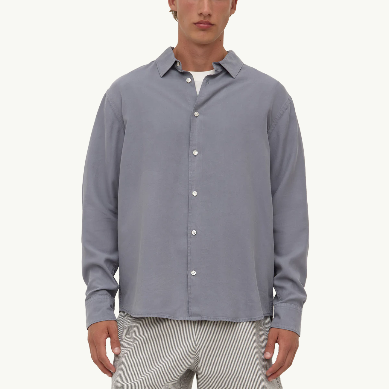 Miller Long Sleeve Shirt - Ashphalt