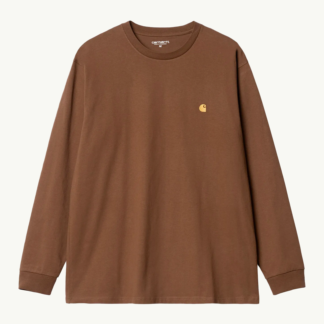 Chase LS T-Shirt - Tamarind/Gold