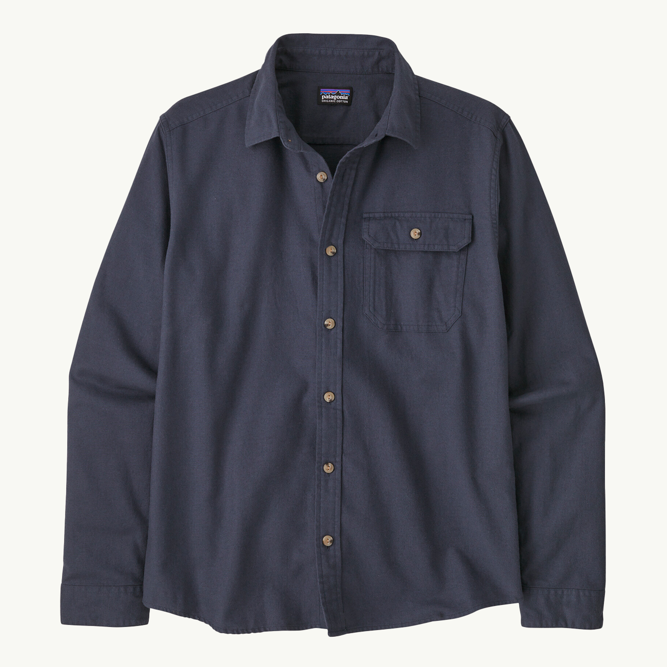 LS Cotton In Conversion LW Fjord Flannel Shirt - Smolder Blue