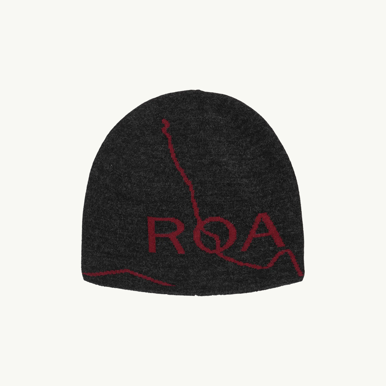 Logo Wool Beanie - Anthracite