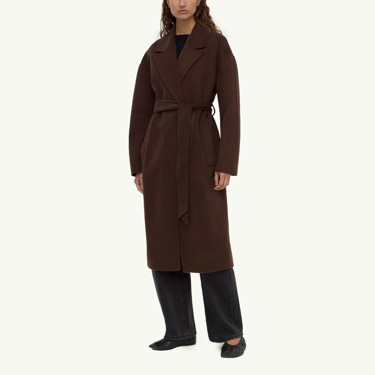 Ivy Wool Coat - Ganache