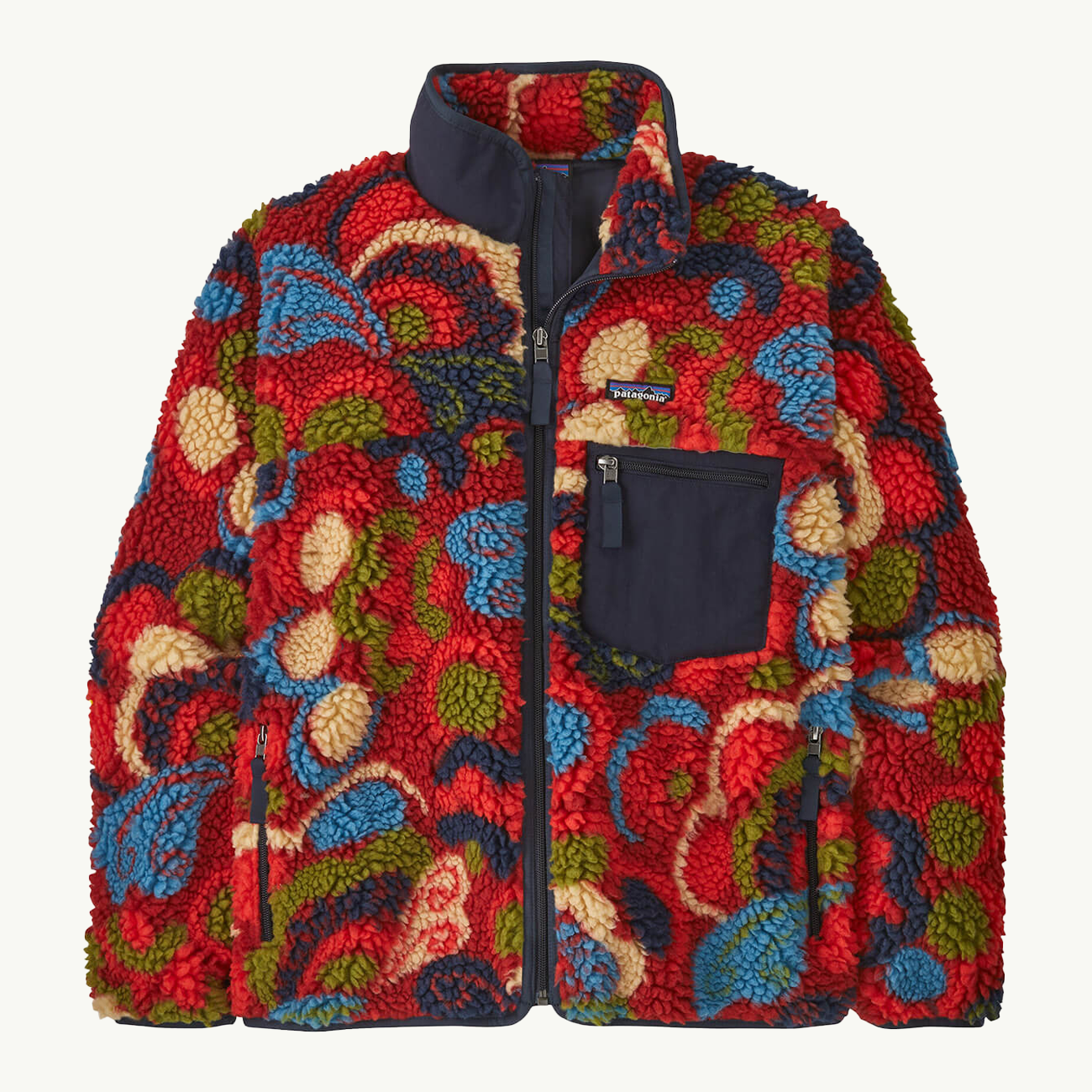 Women's Classic Retro-X Jacket - River/Amanita Red