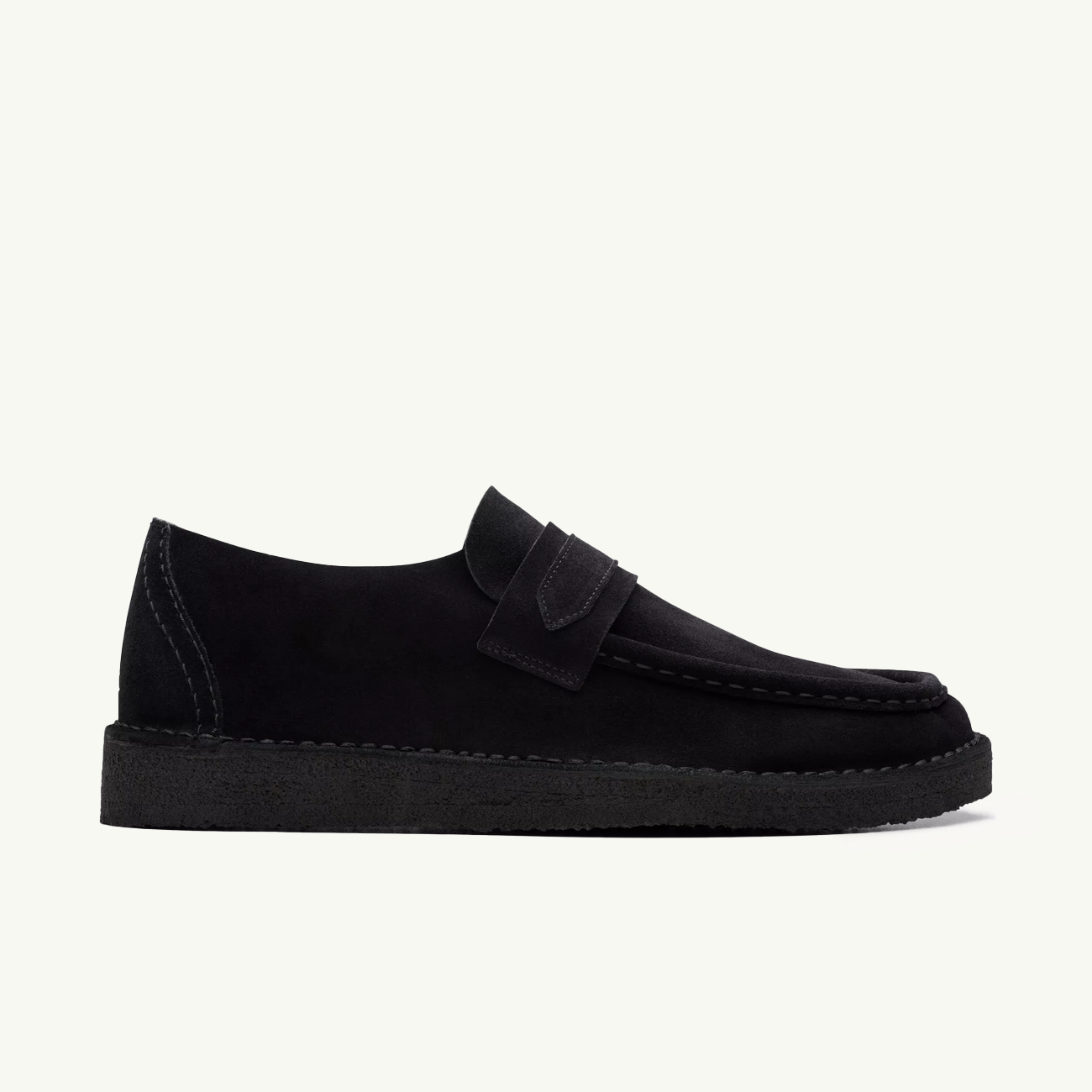 Nomad Loafer - Black Suede