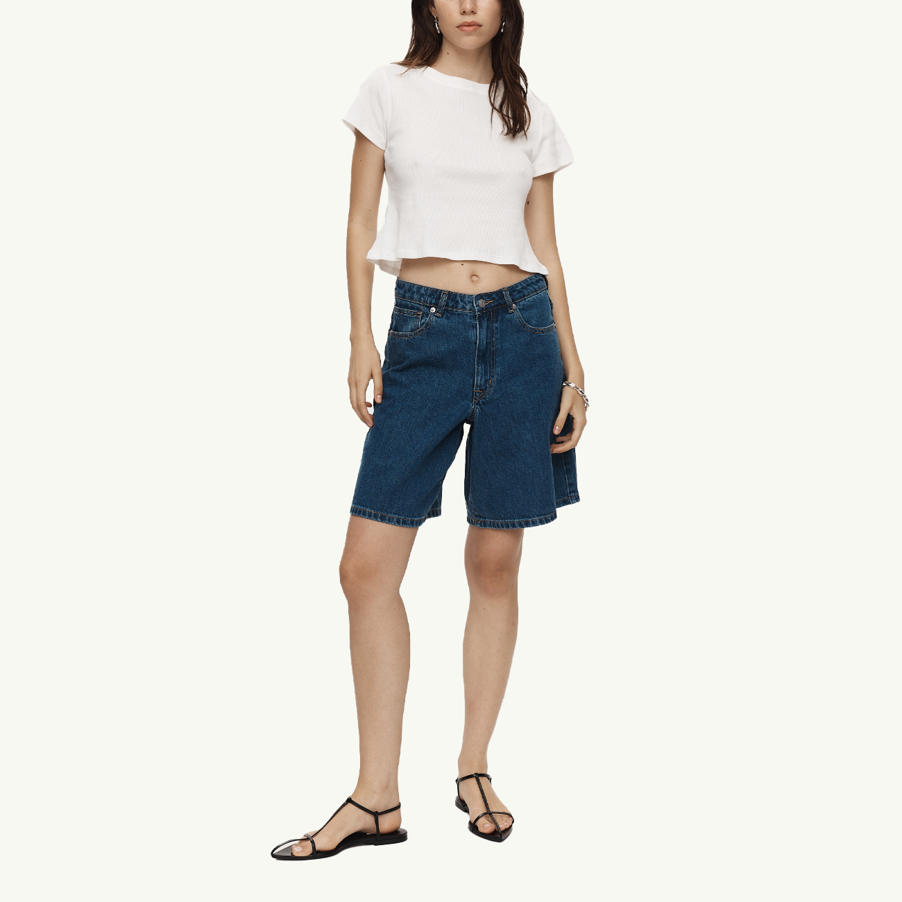 Relaxed Jean Short - Heritage Blue