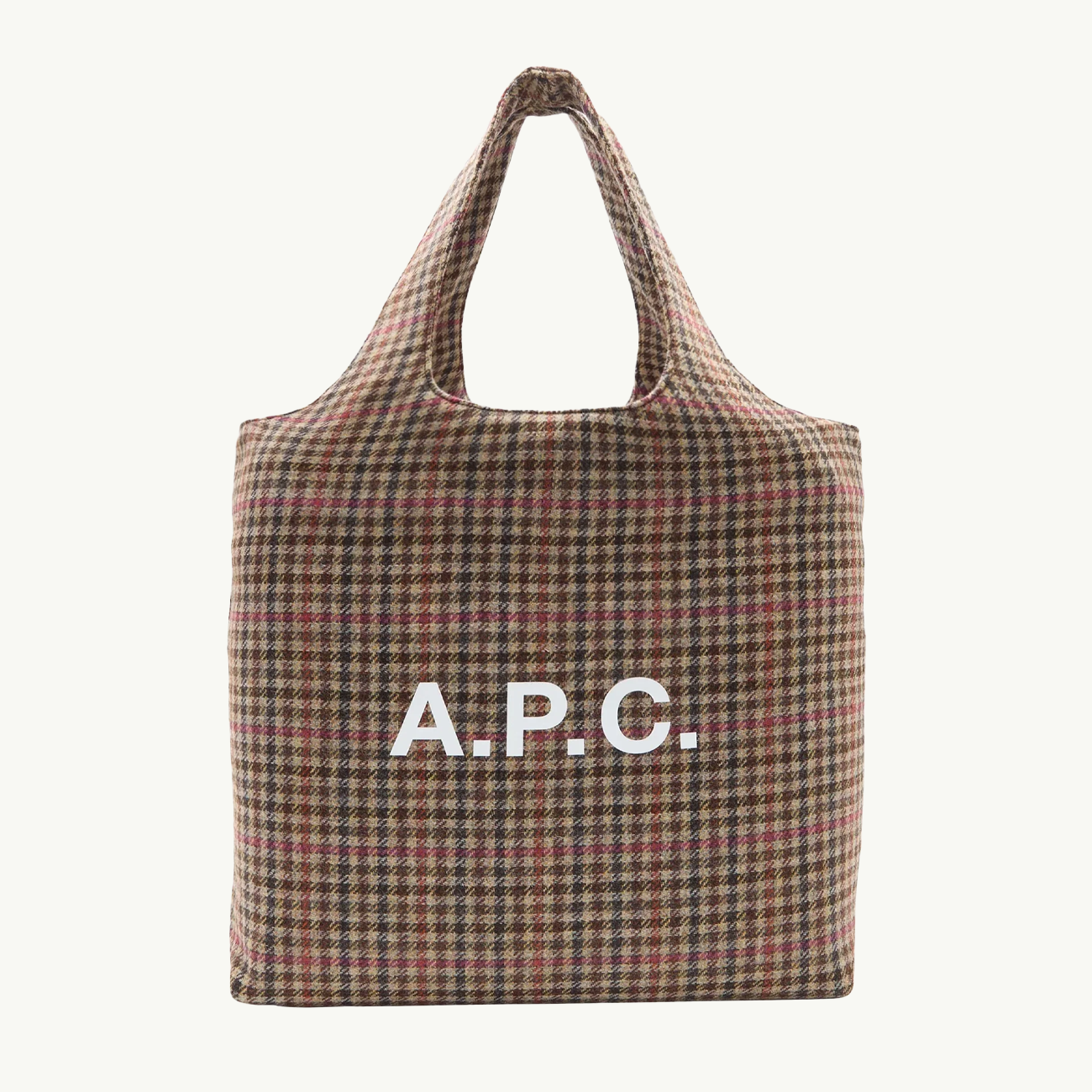 Tote Ninon Houndstooth - Brown