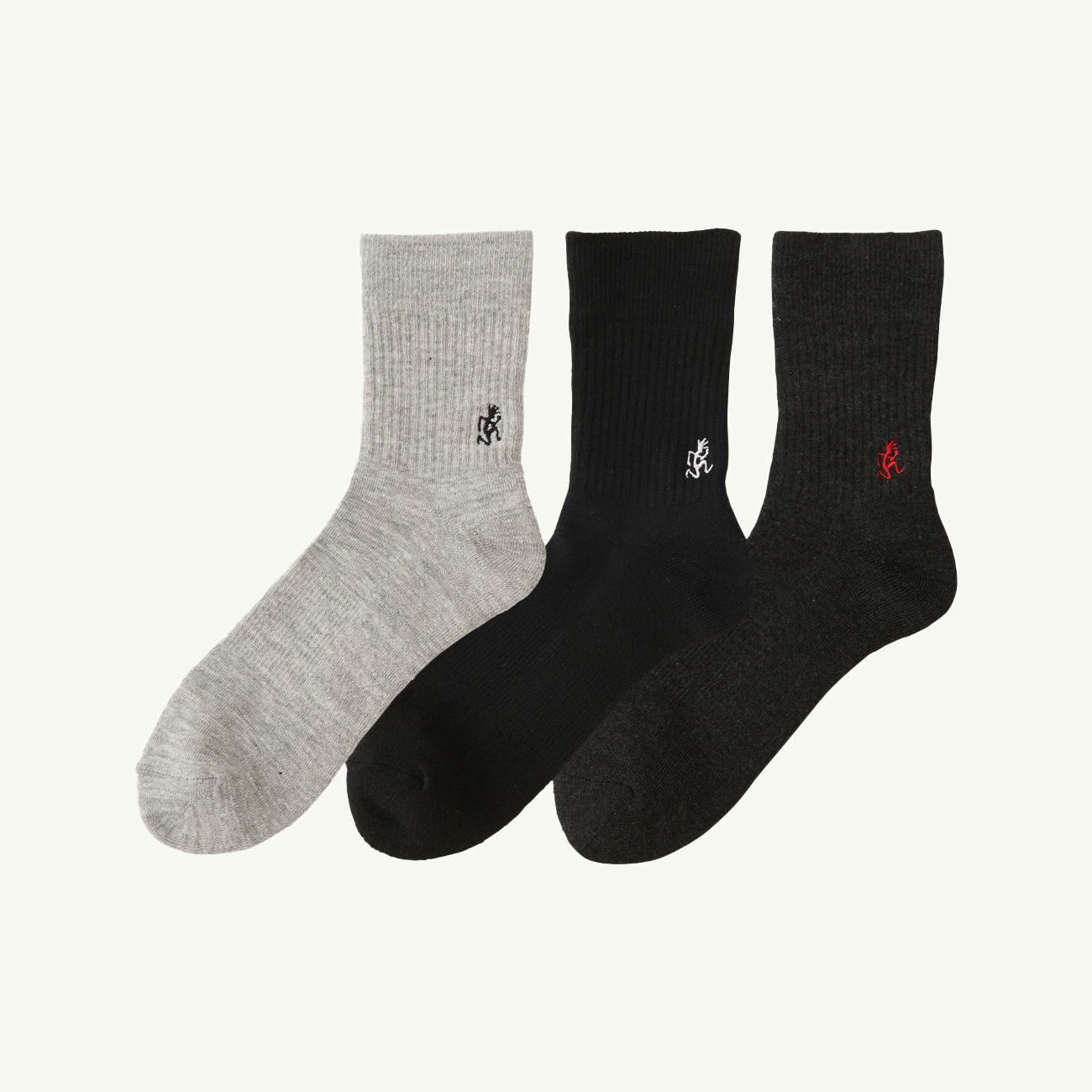 Basic Crew Socks - Multi