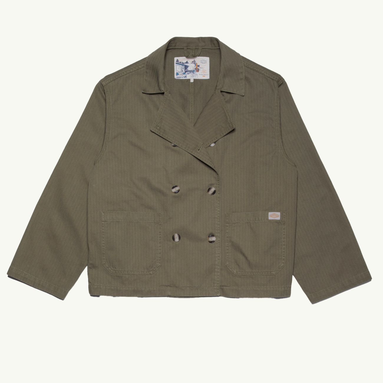 Bibbi Workwear Jacket - Olive