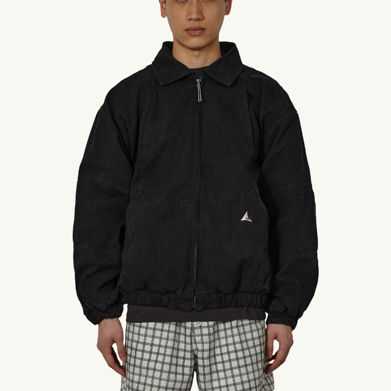 Ash Canvas Jacket - Washed Black
