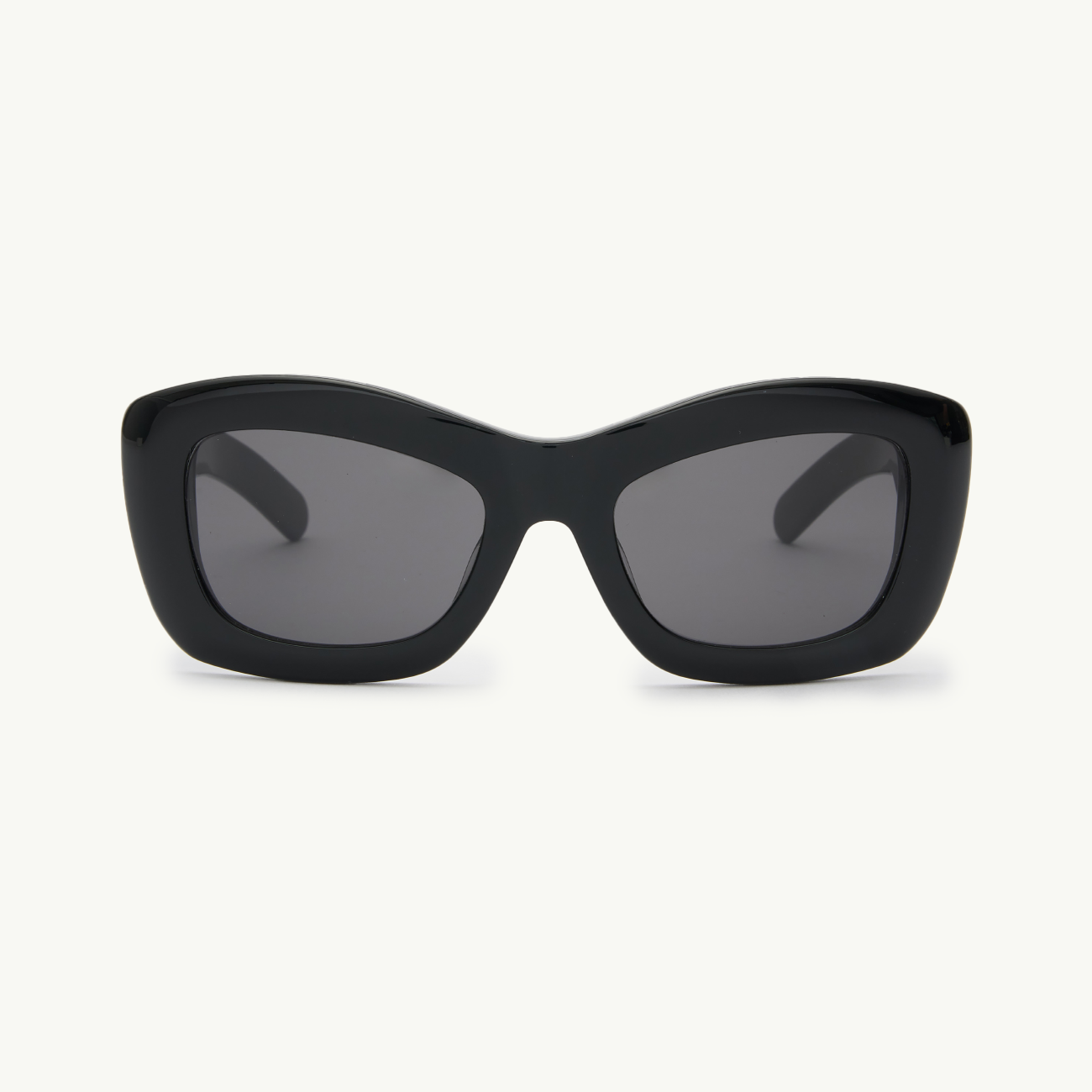 Inez - Solid Black/Solid Black Lens
