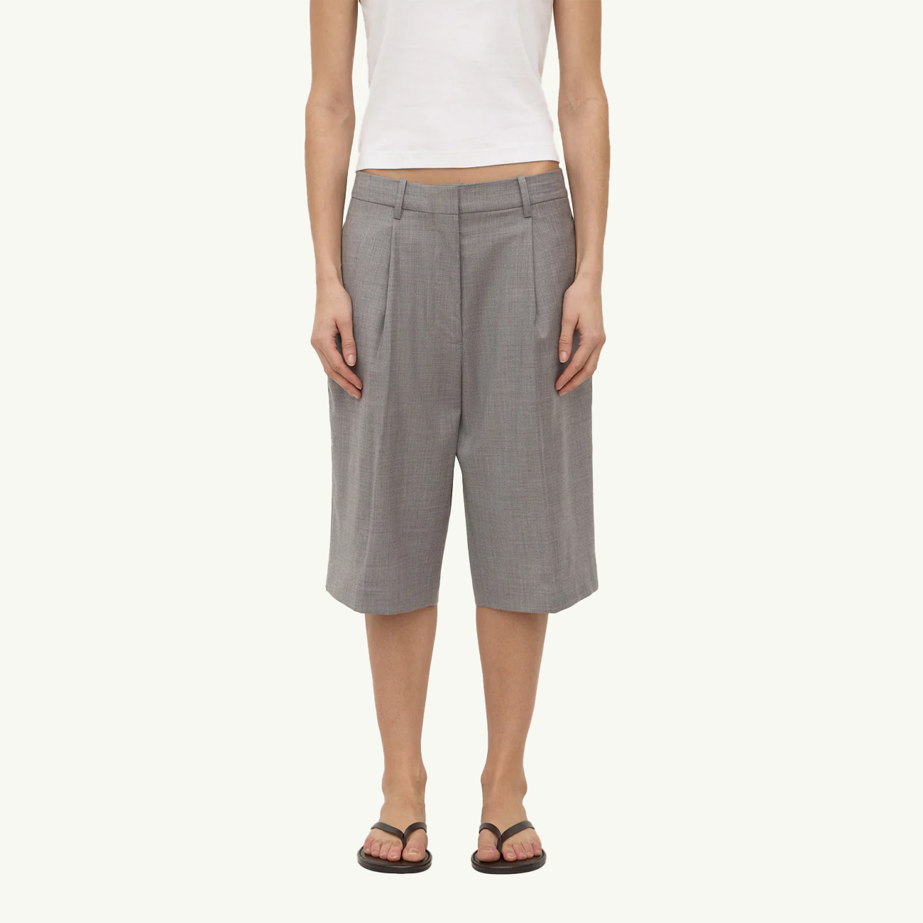 Jaina Suit Short - Grey Marle