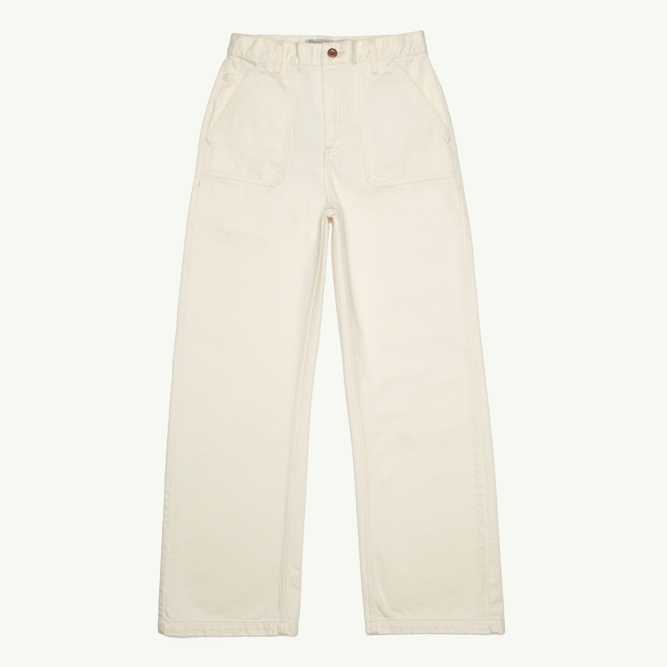 Asta Workwear Pants - Ivory