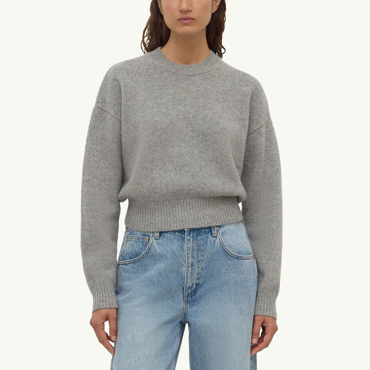 Benny Knit - Grey Marle