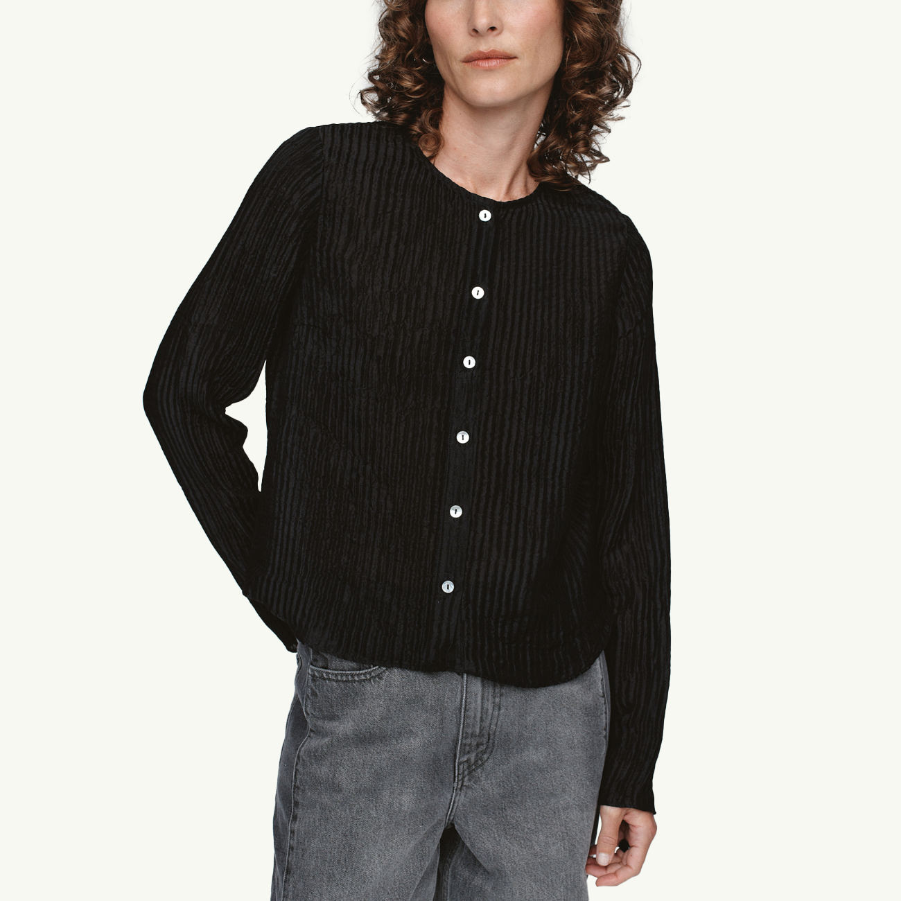 Lotus Evening Jacket - Black