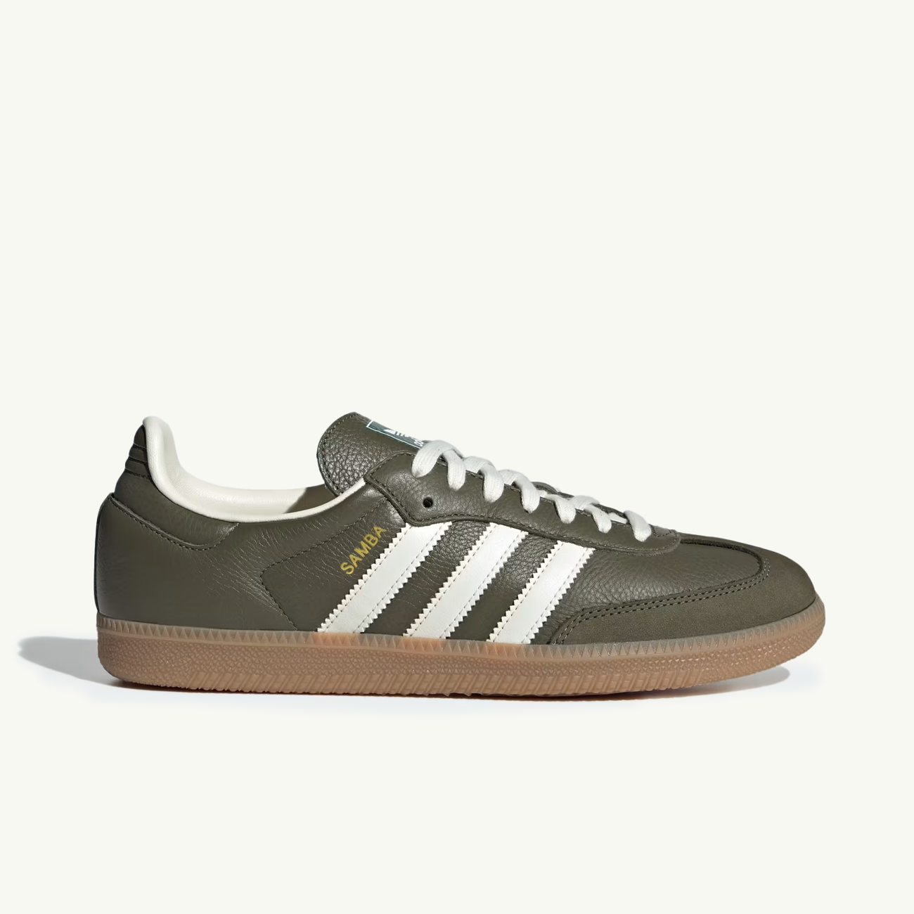 Samba OG - Medium Dark Khaki / Off White / Gum