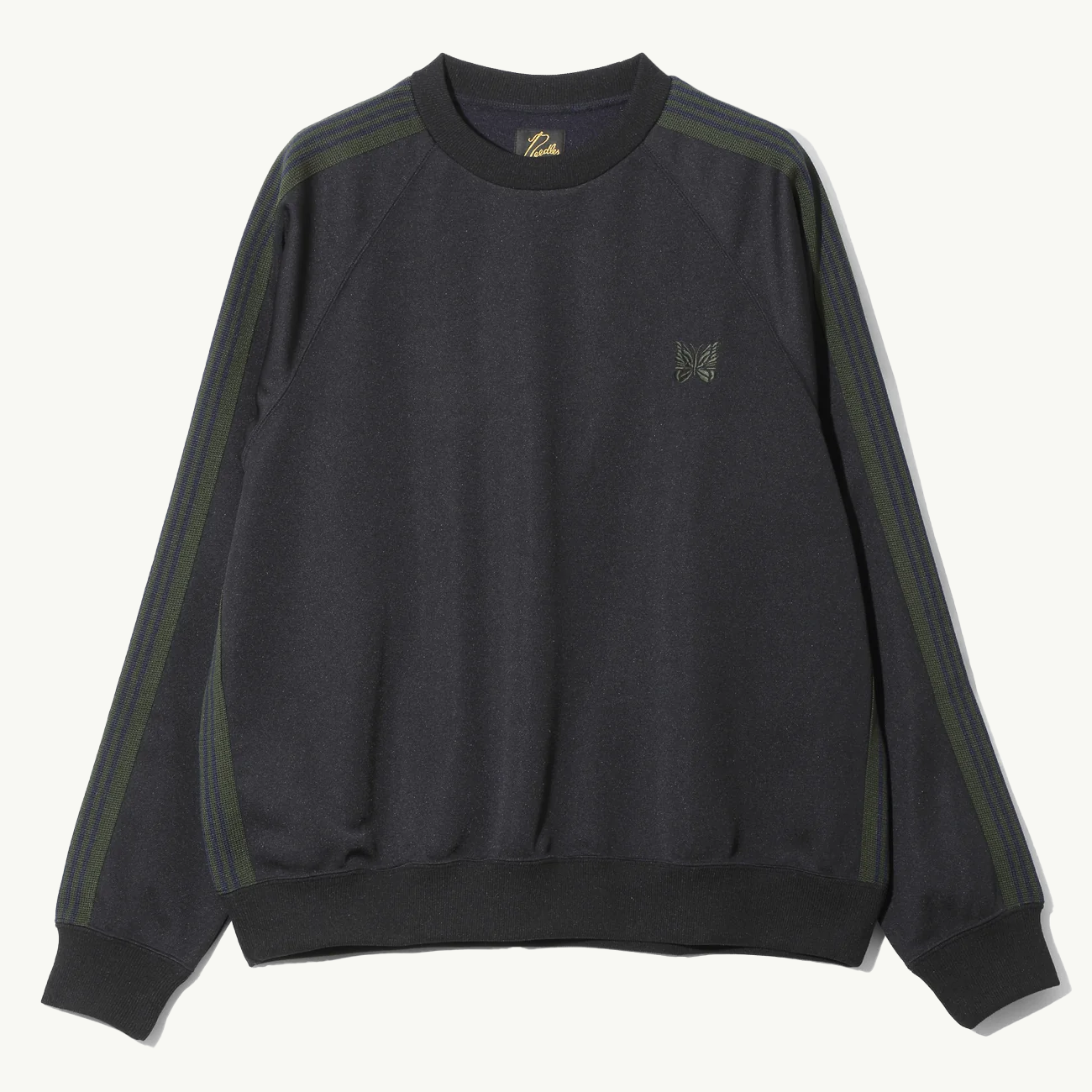 Track Crew Neck Shirt Poly Smooth - Navy