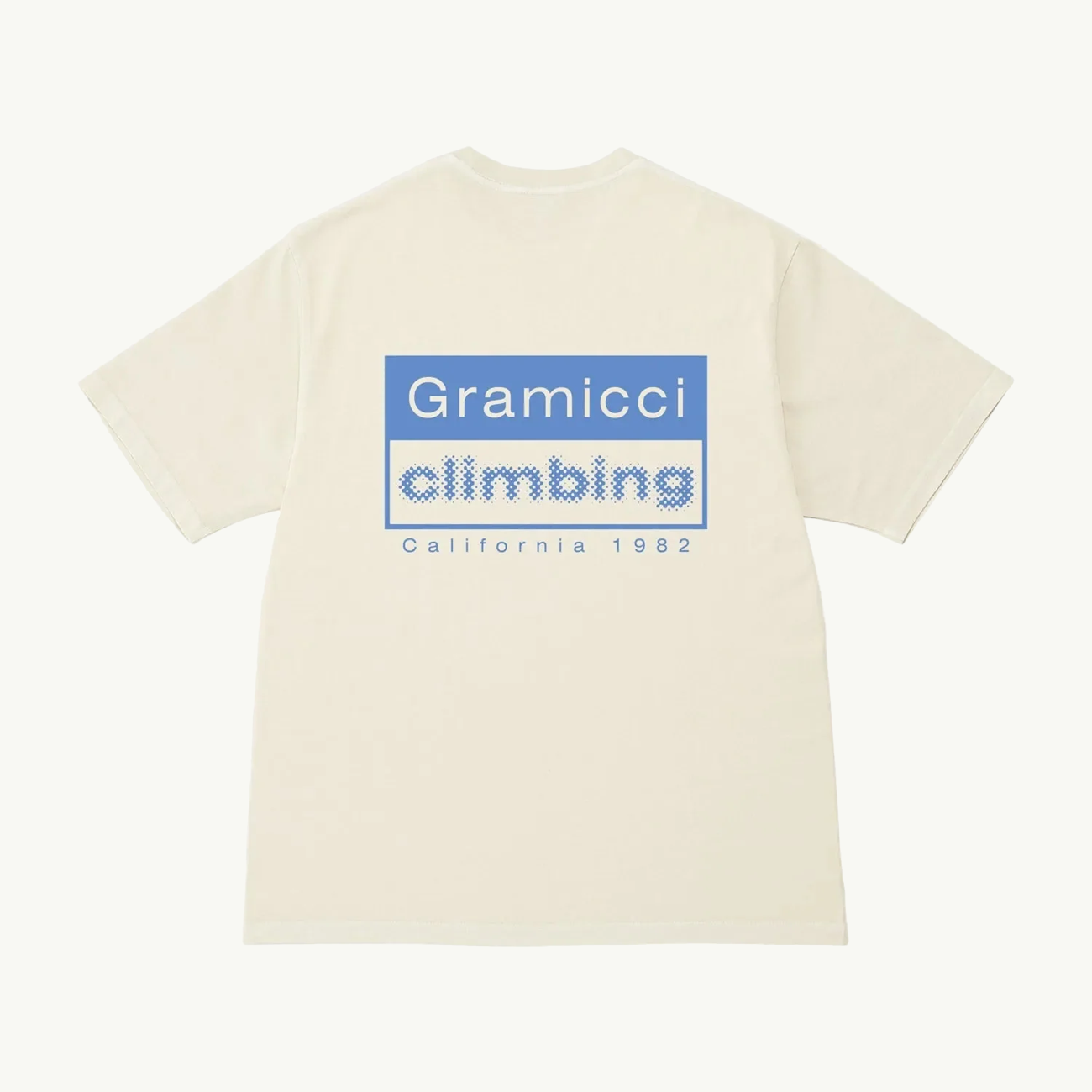 Cimbing Tee Pigment Dyed - Natural Pigment