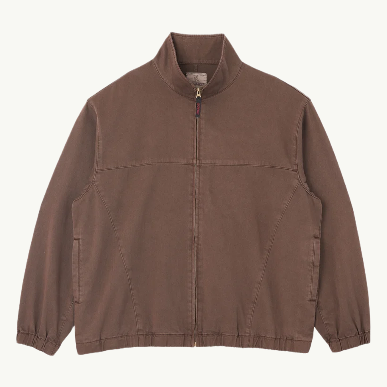 Twill Around Jacket - Brown Pigment
