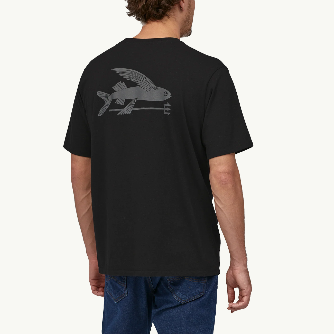 Flying Fish Responsibili-Tee - Ink Black