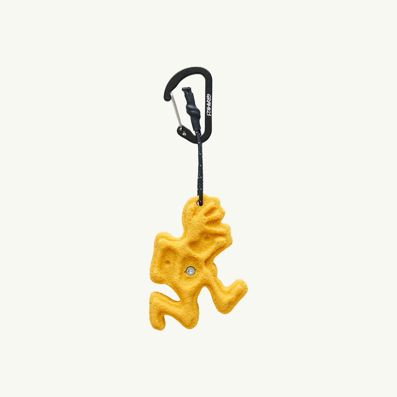 Running Man Climbing Key Chain - Solar Power