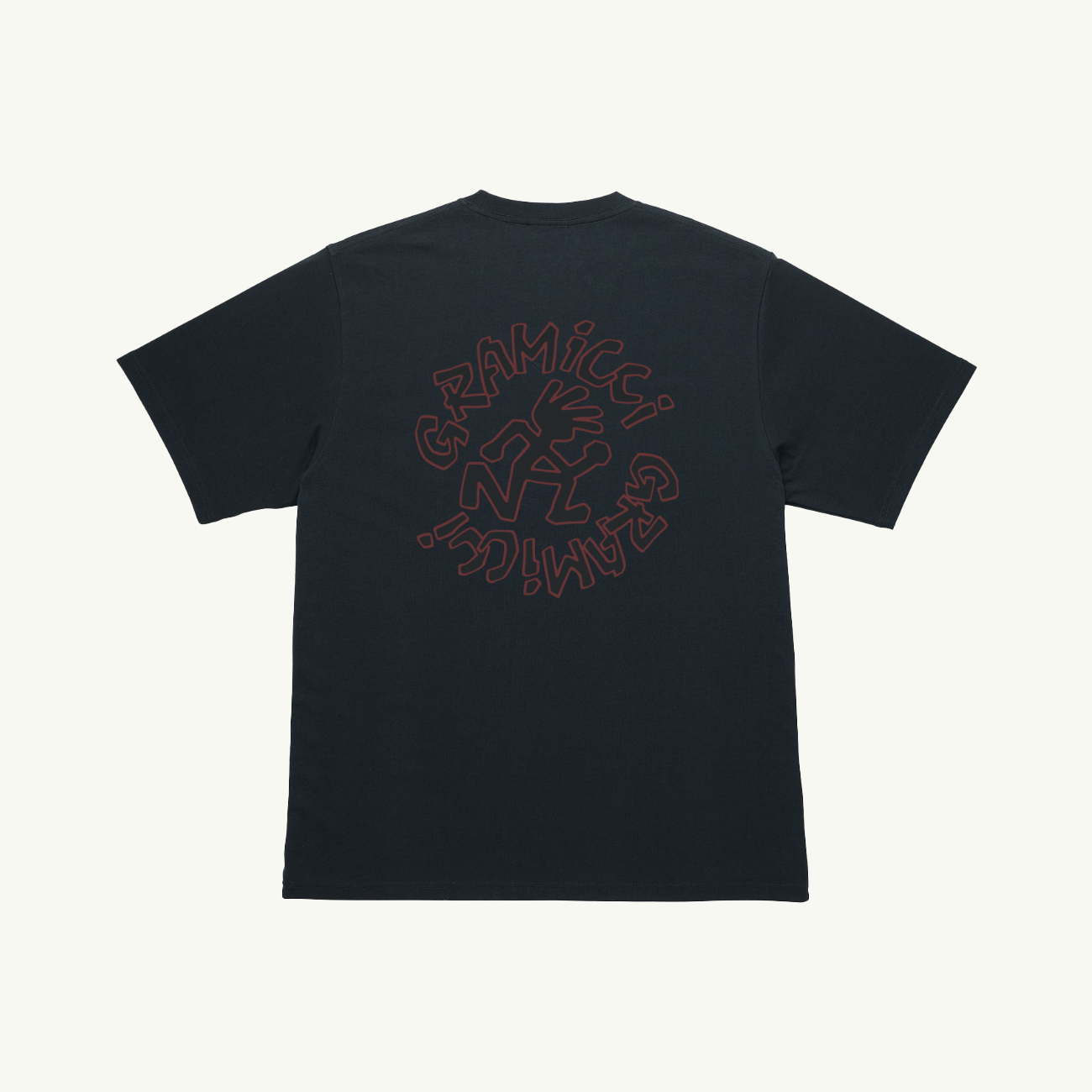 Running Man Tee - Vintage Black