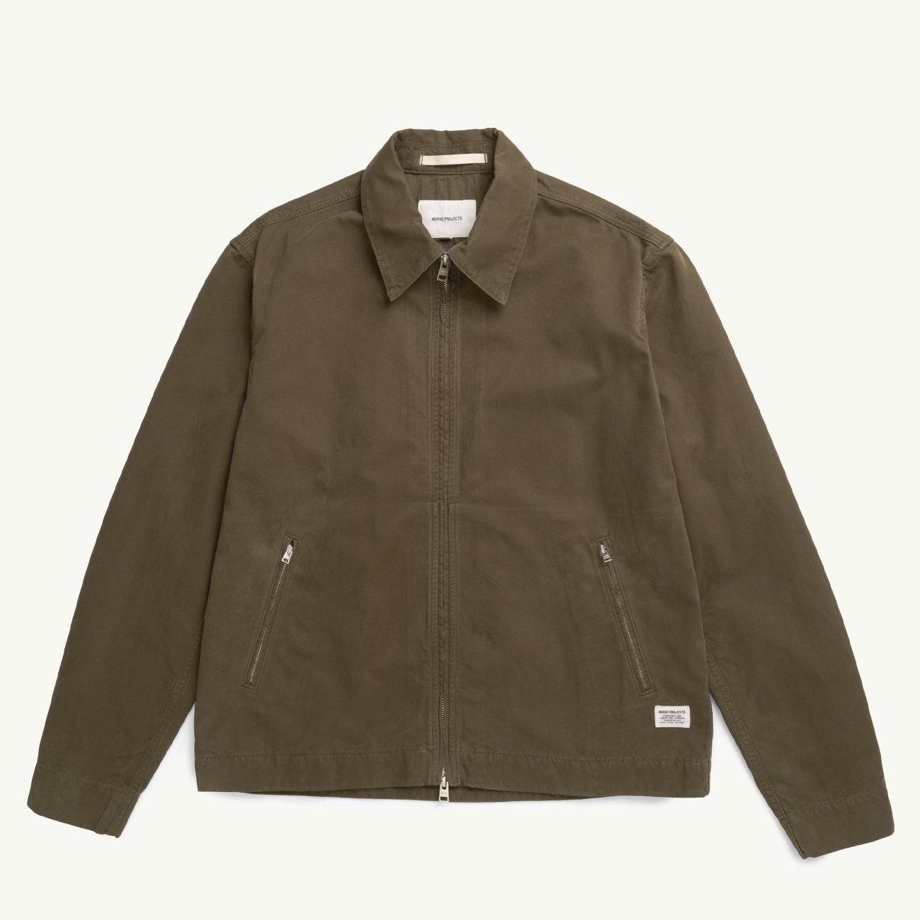 Raabjerg Canvas Jacket - Olive Night