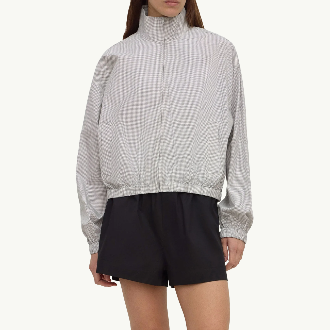 Phoenix Cotton Jacket - Micro Check