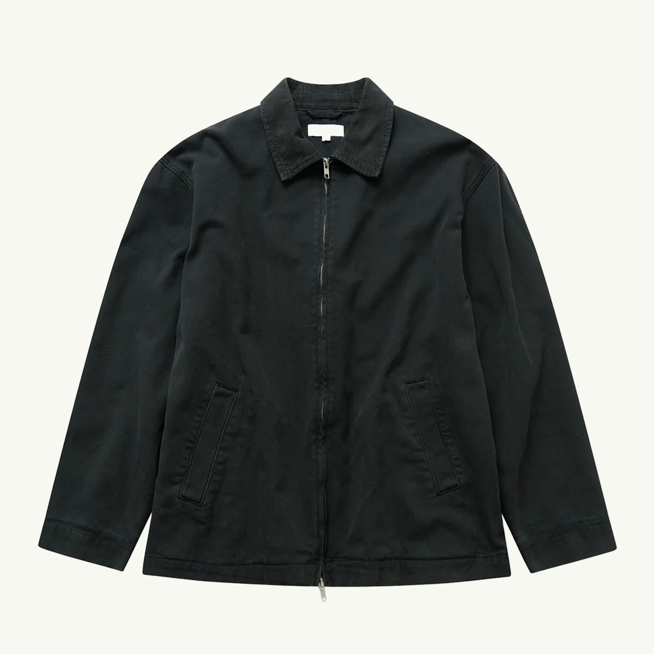 Joey Cotton Jacket - Washed Black