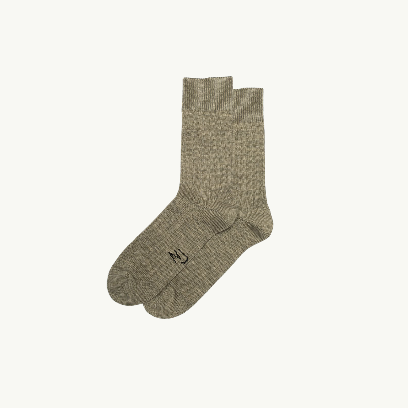 Broad Ribbed Socks - Desert
