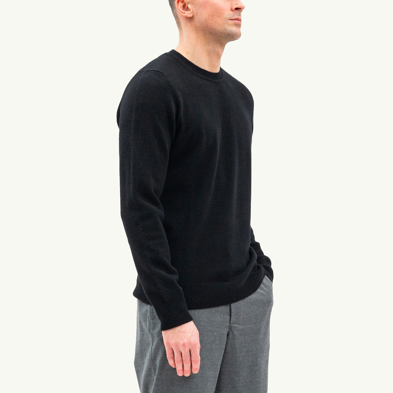 Sigfred Lambswool - Black