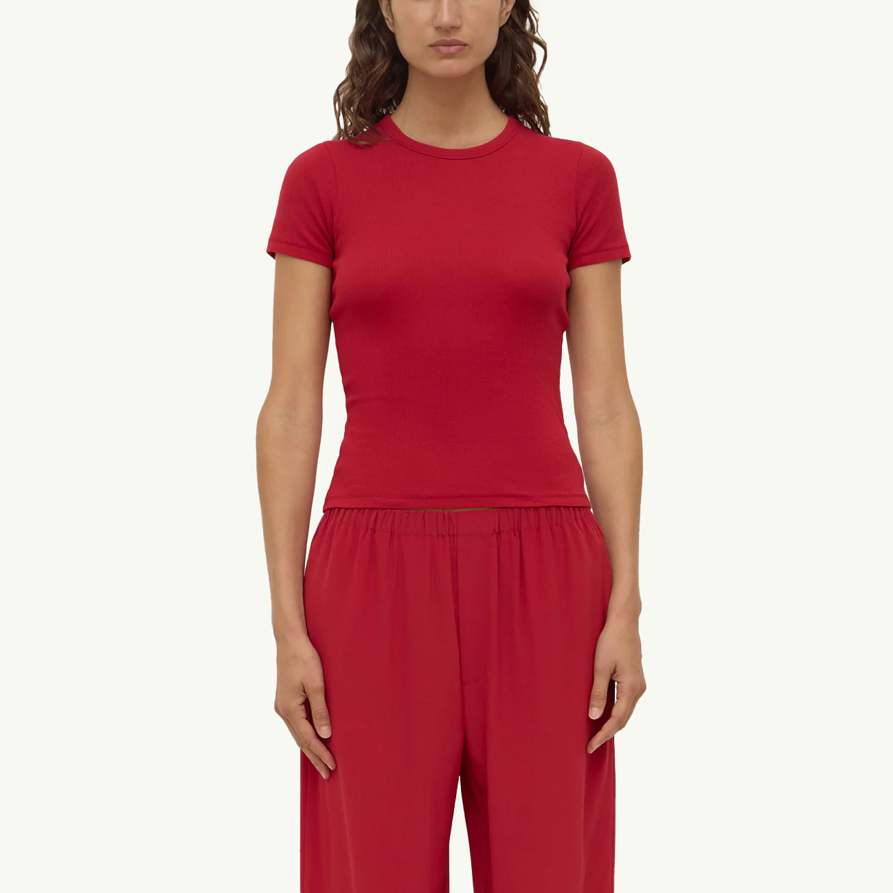 Zali Short Sleeve Tee - Mulberry