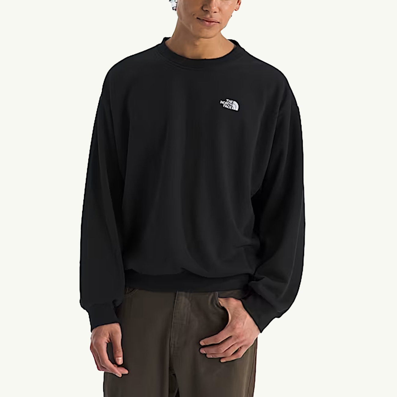 Evolution Simple Dome Oversized Crew - TNF Black