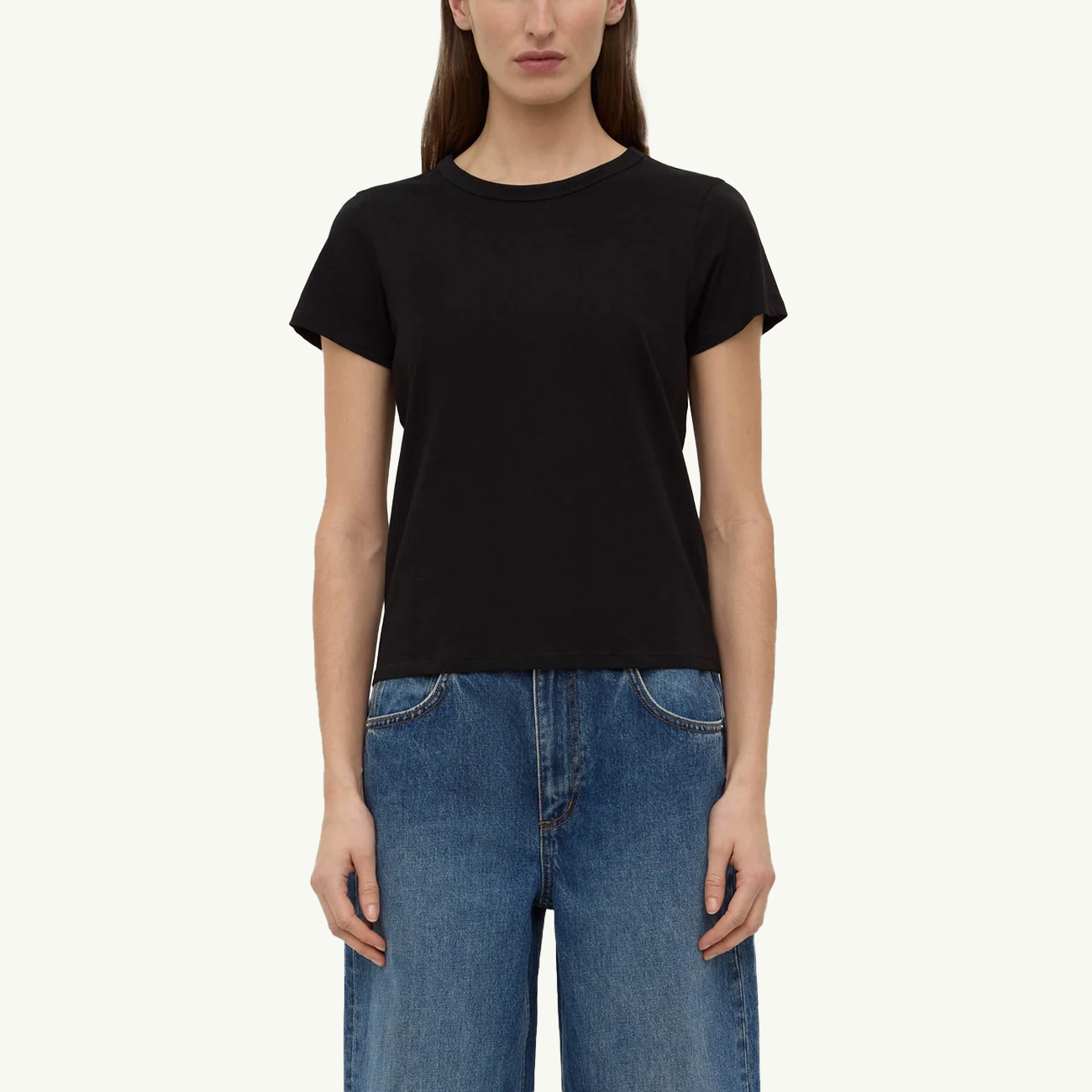 Indi Short Sleeve Tee - Black