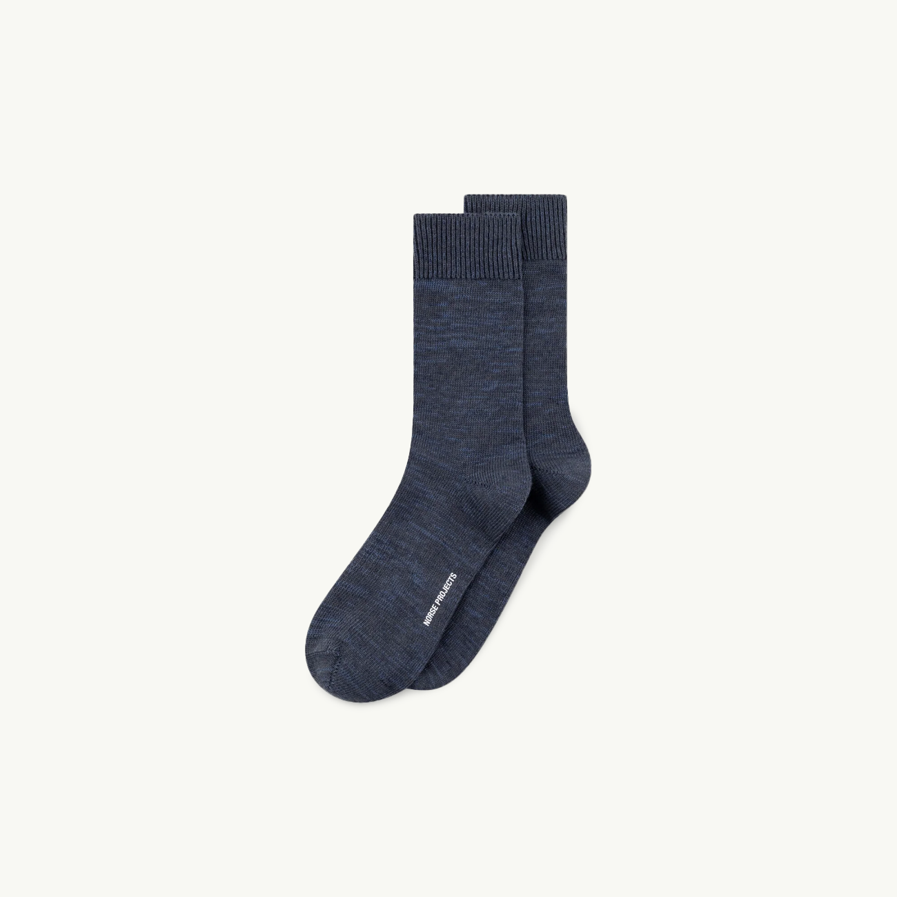 Bykle Heavy Cotton Twist Sock - Dark Blue