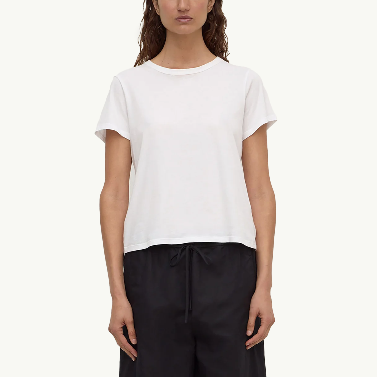 Indi Short Sleeve Tee - White