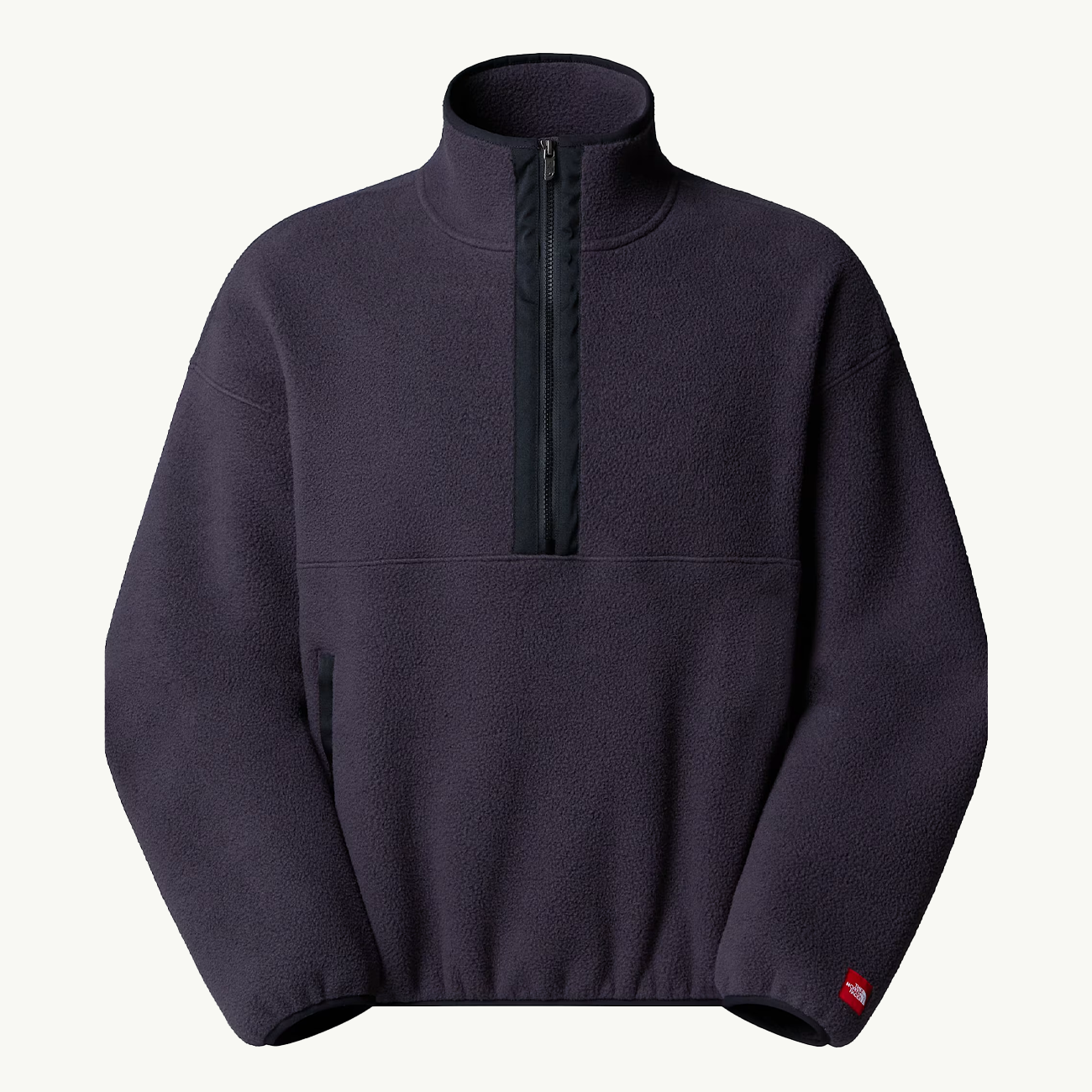 Red Box 1/2 Zip Fleece - Obsidian
