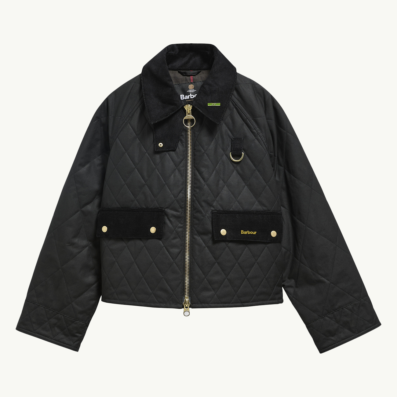 Icons Quilted Spey Wax Jacket - Black/Classic