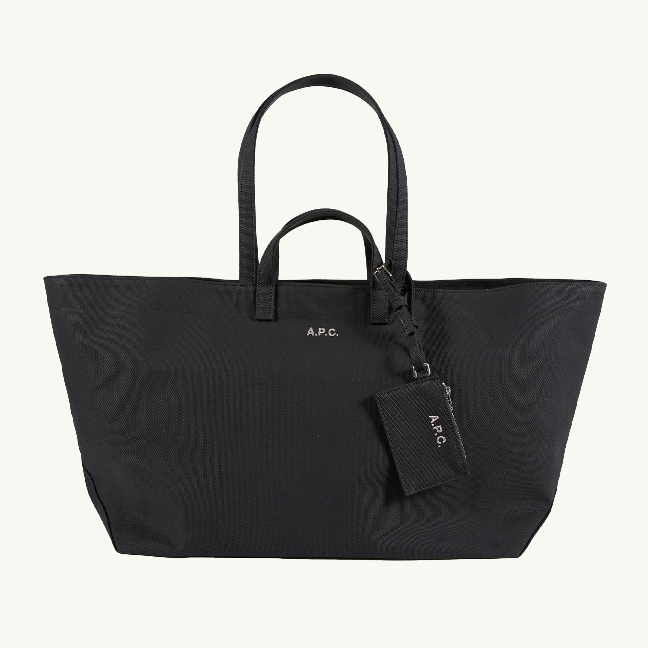 Le Drummer Toile Tote Bag - Noir