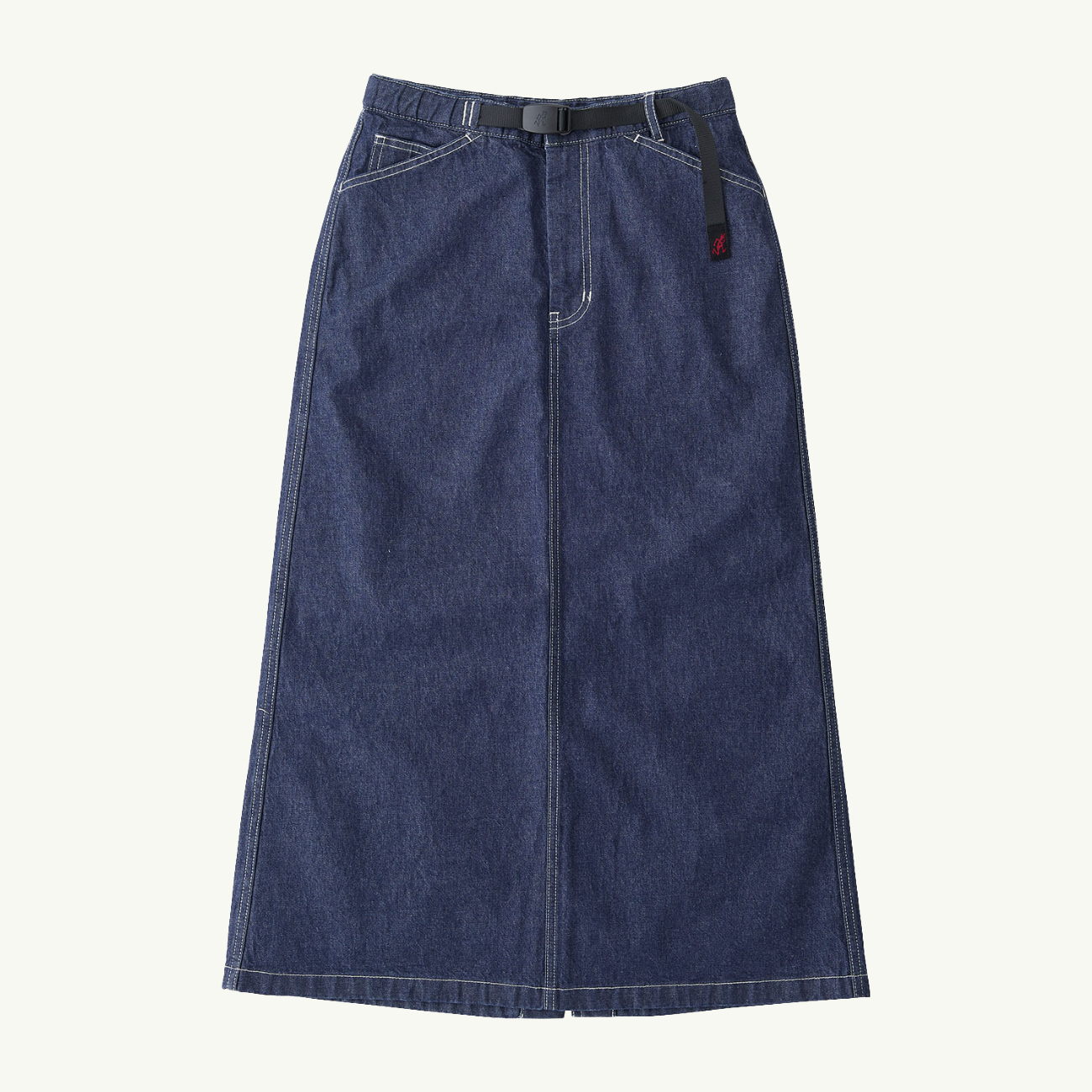 Sutter Denim Skirt - Rinsed Indigo