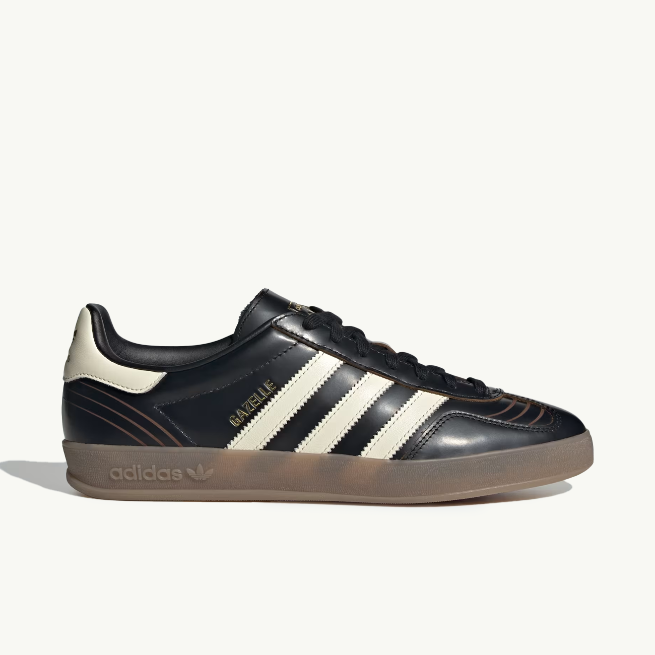 Gazelle Indoor - Core Black/Cream White/Gum