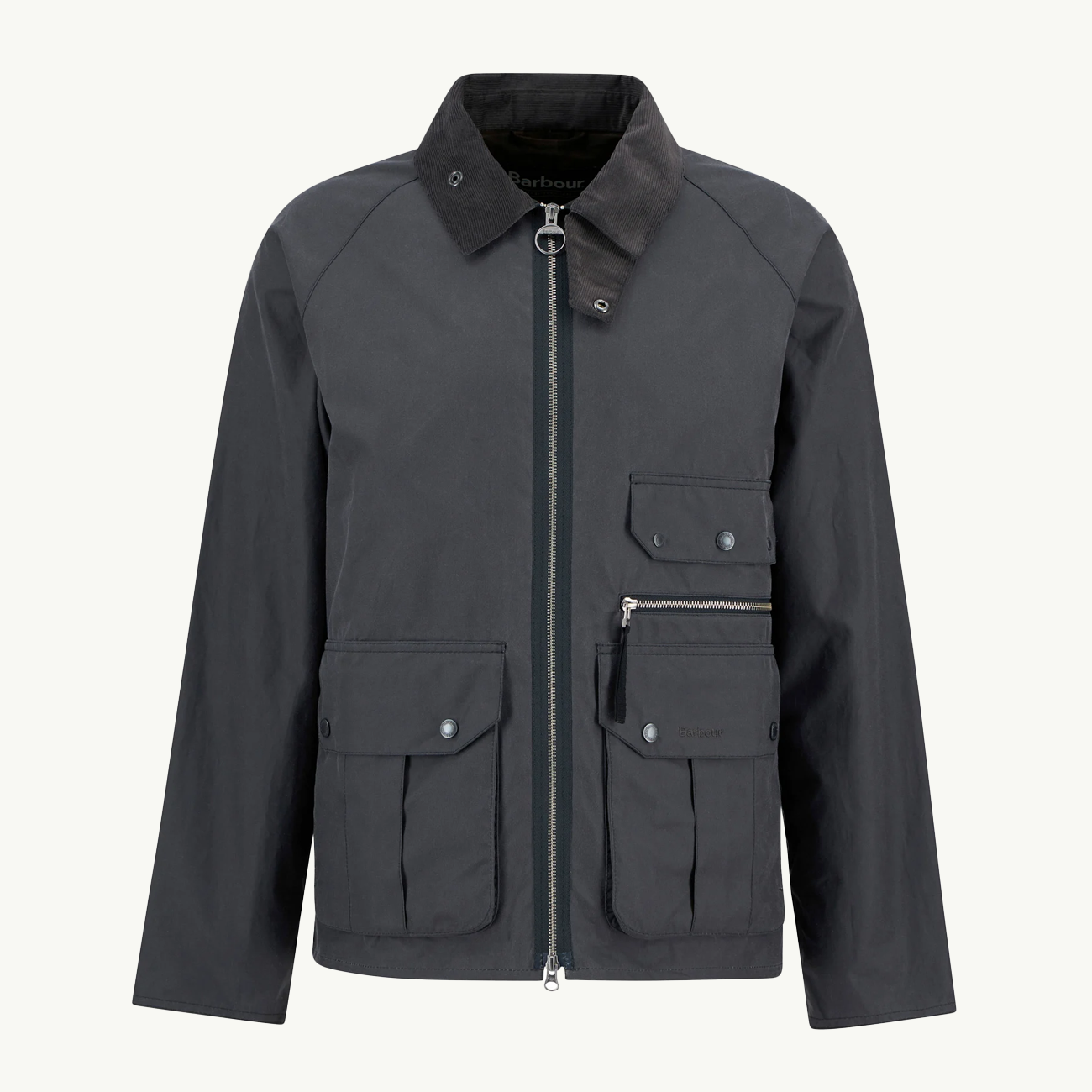 Re-Engineered Blackett Spey Wax Jacket - Asphalt
