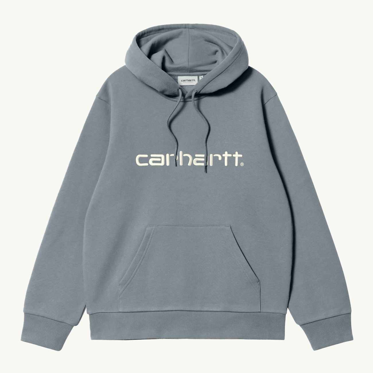 Hooded Carhartt Sweat - Dove Grey/Wax