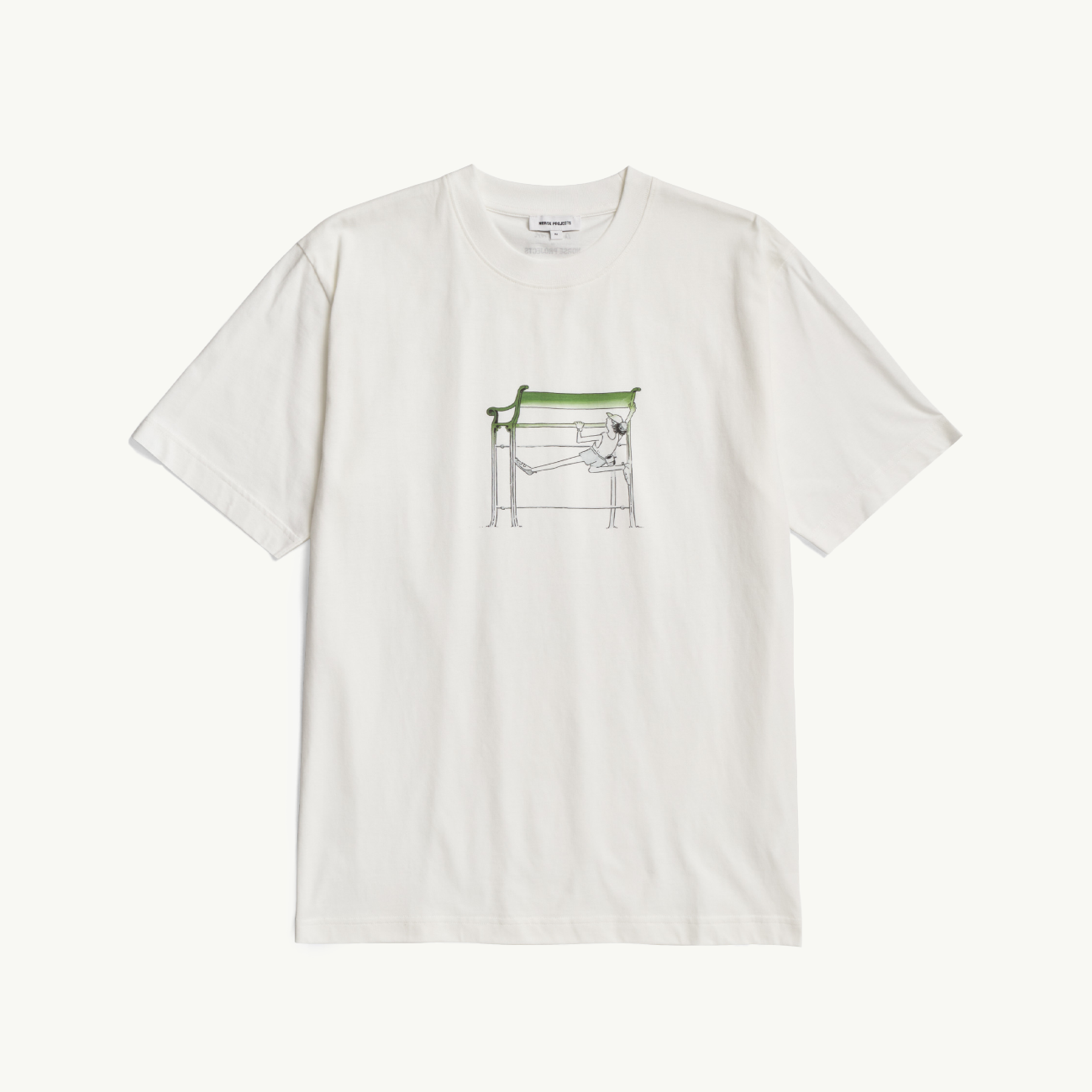 Norse x Daniel Frost Benchmark Print T-Shirt - White