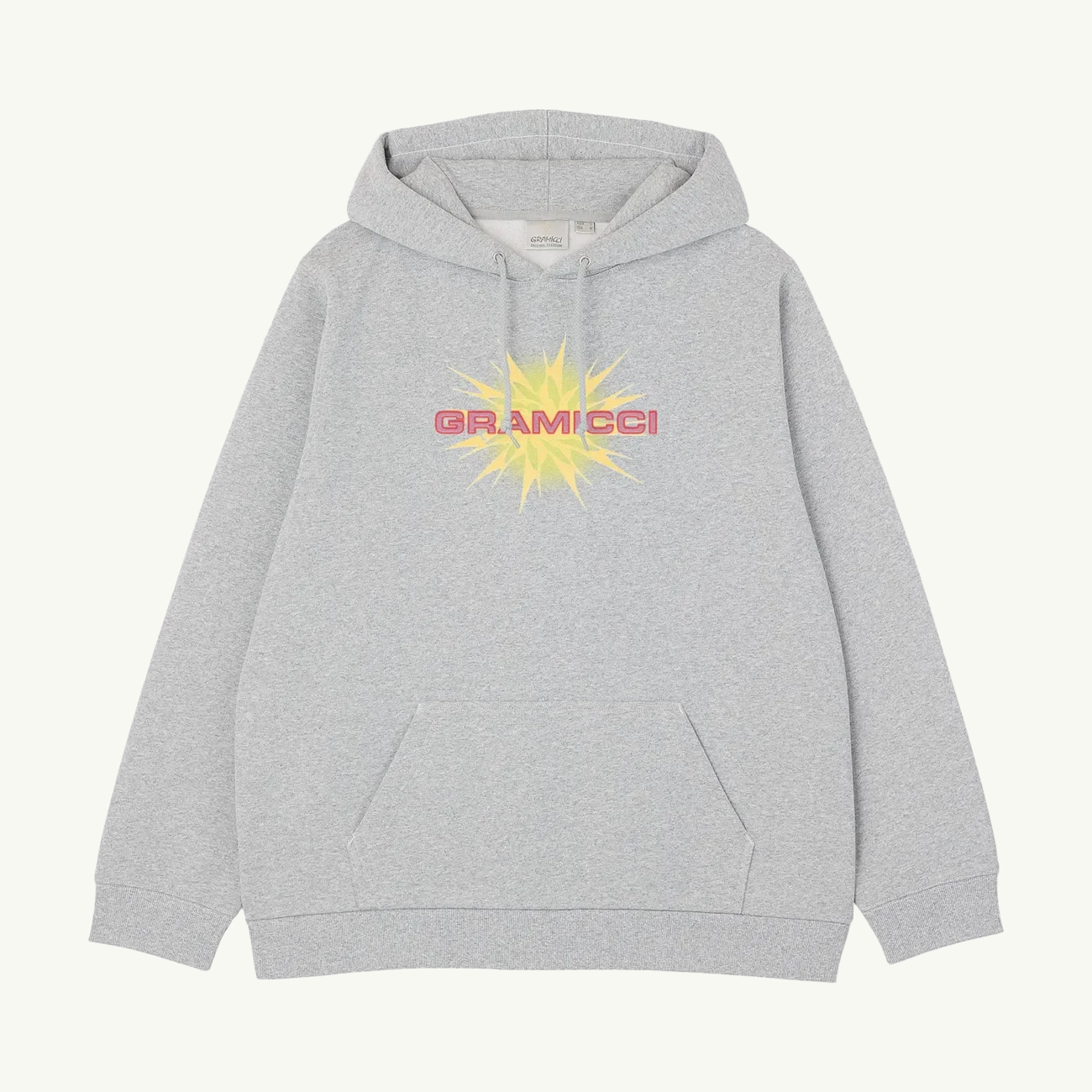 Starburst Hooded Sweatshirt - Grey Heather