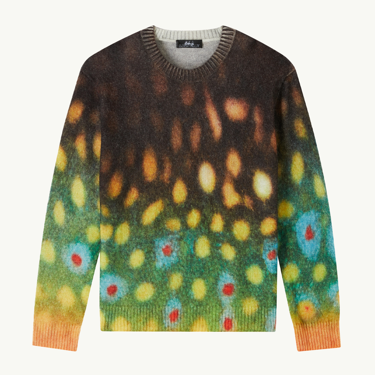 A.P.C. x Tame Impala Rocker Sweater - Brown/Green