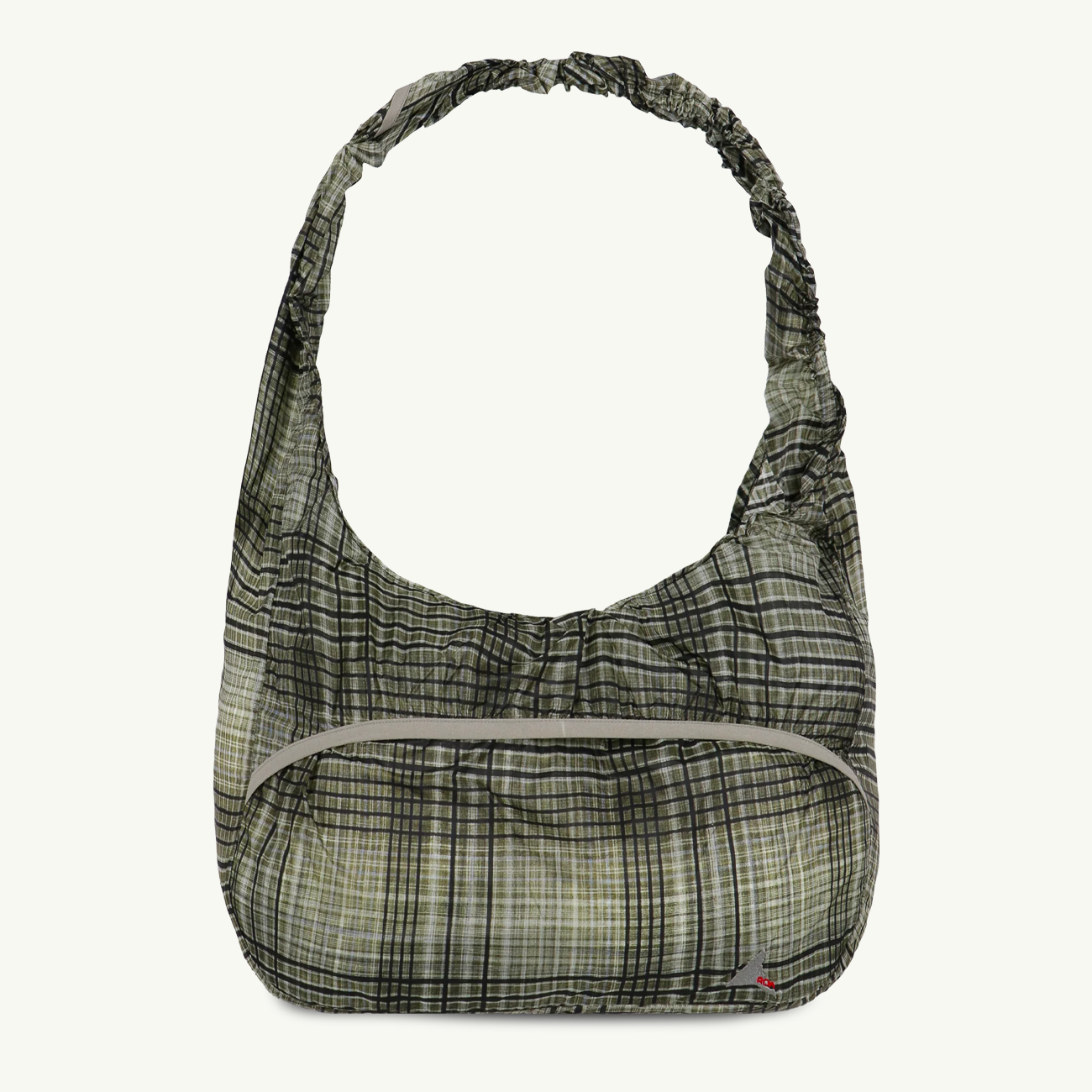 Laki Packable Knot Bag - Black/Green