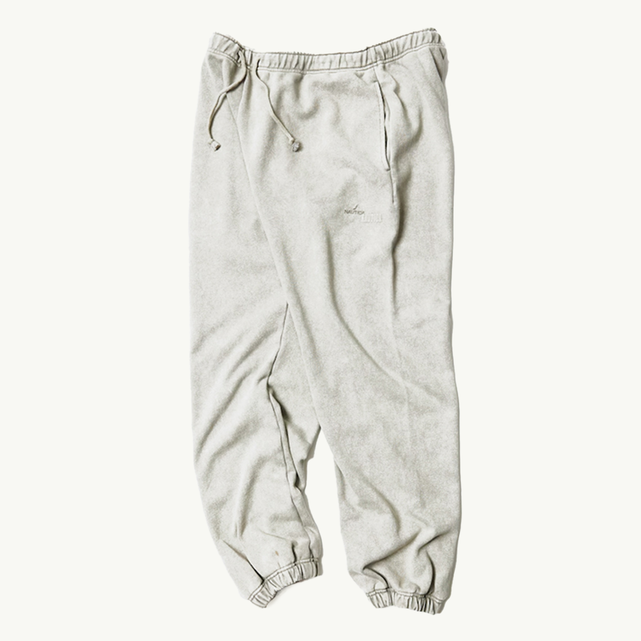 Hidden Nautica Logo Pants - Light Grey